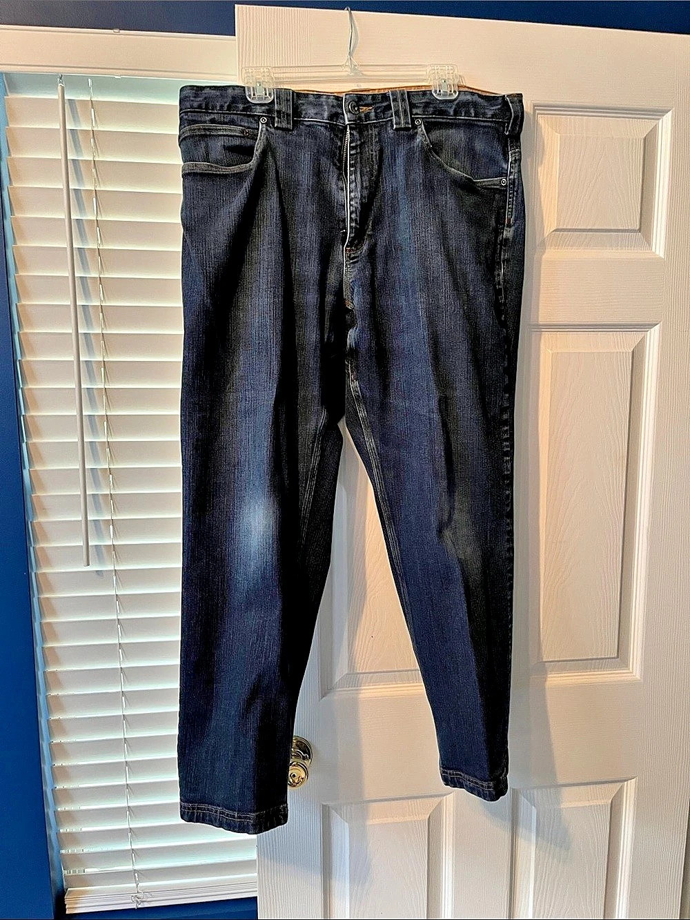 Duluth Trading Ballroom Double Flex Jeans Men's Straight Jeans Waist 38 #1